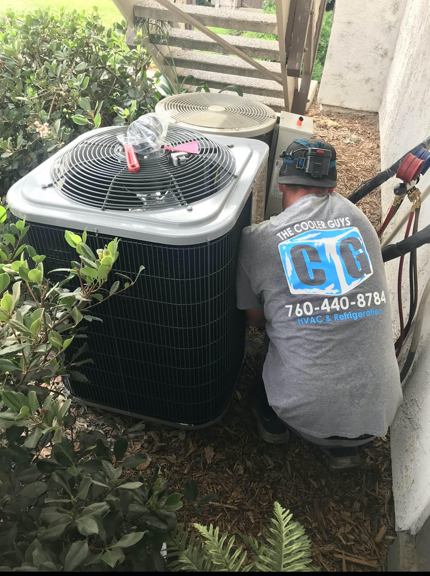 Air conditioning repair by the Cooler Guys