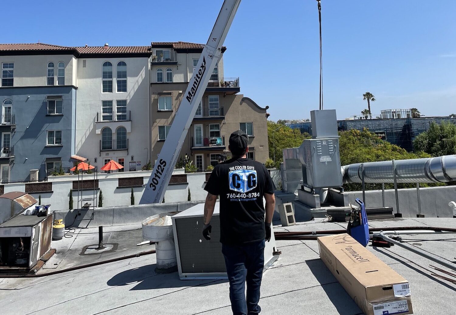 HVAC install by the Cooler Guys